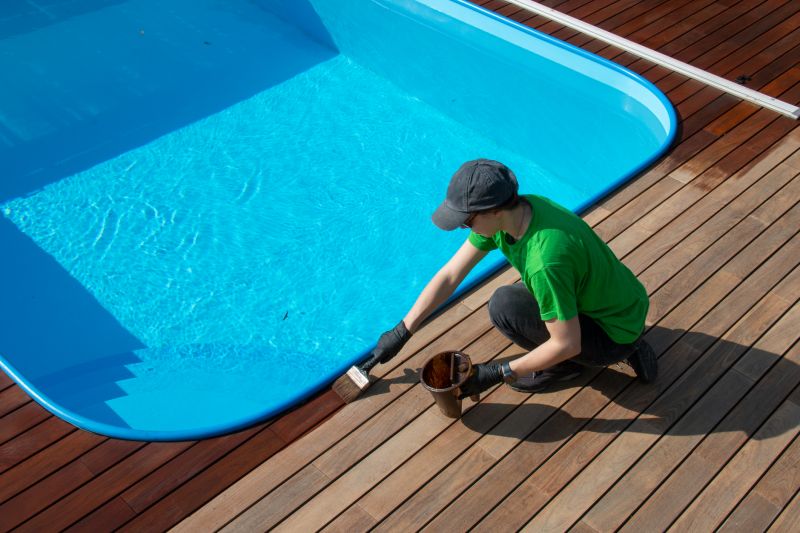 Pool Deck Surface Restoration Process